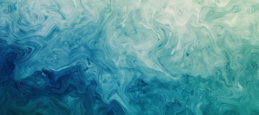 Blue marble effect abstract image