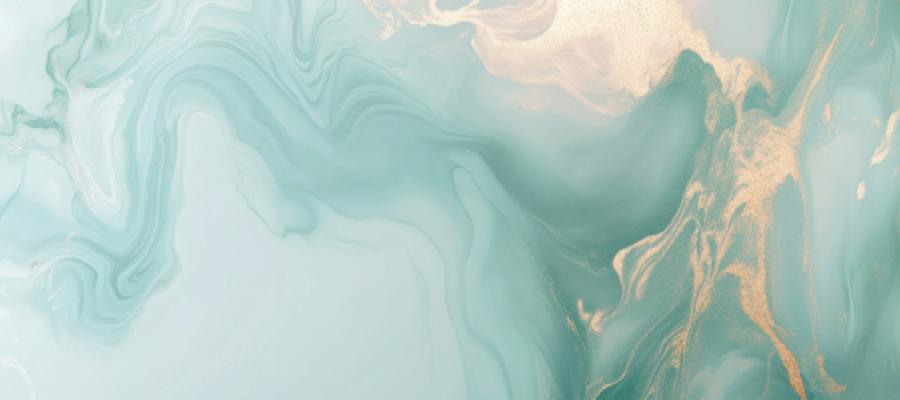 Green marble effect abstract image