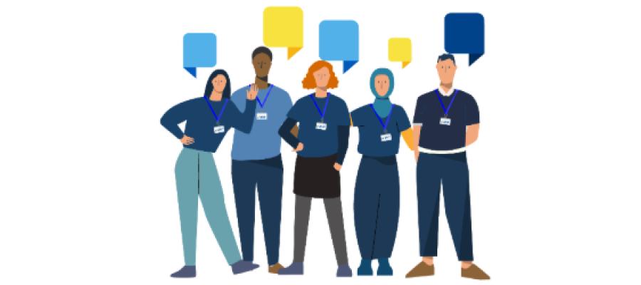 LEAPS Volunteers Illustration