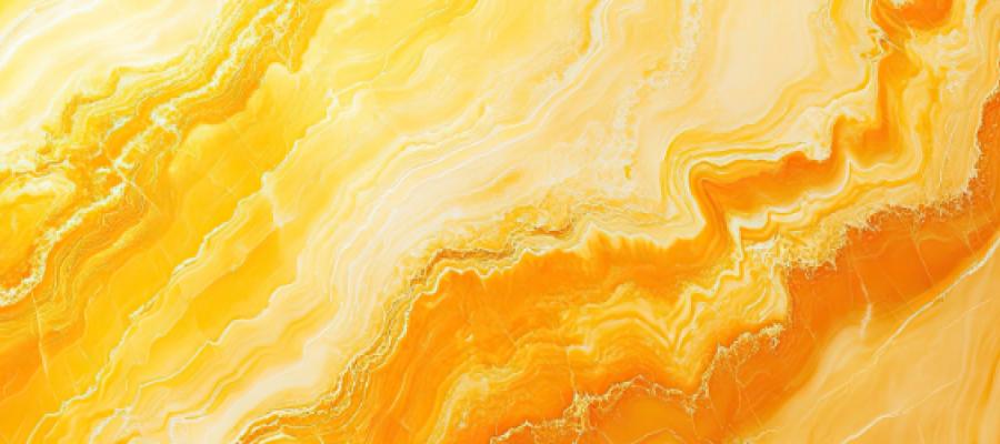 Orange marble effect abstract image